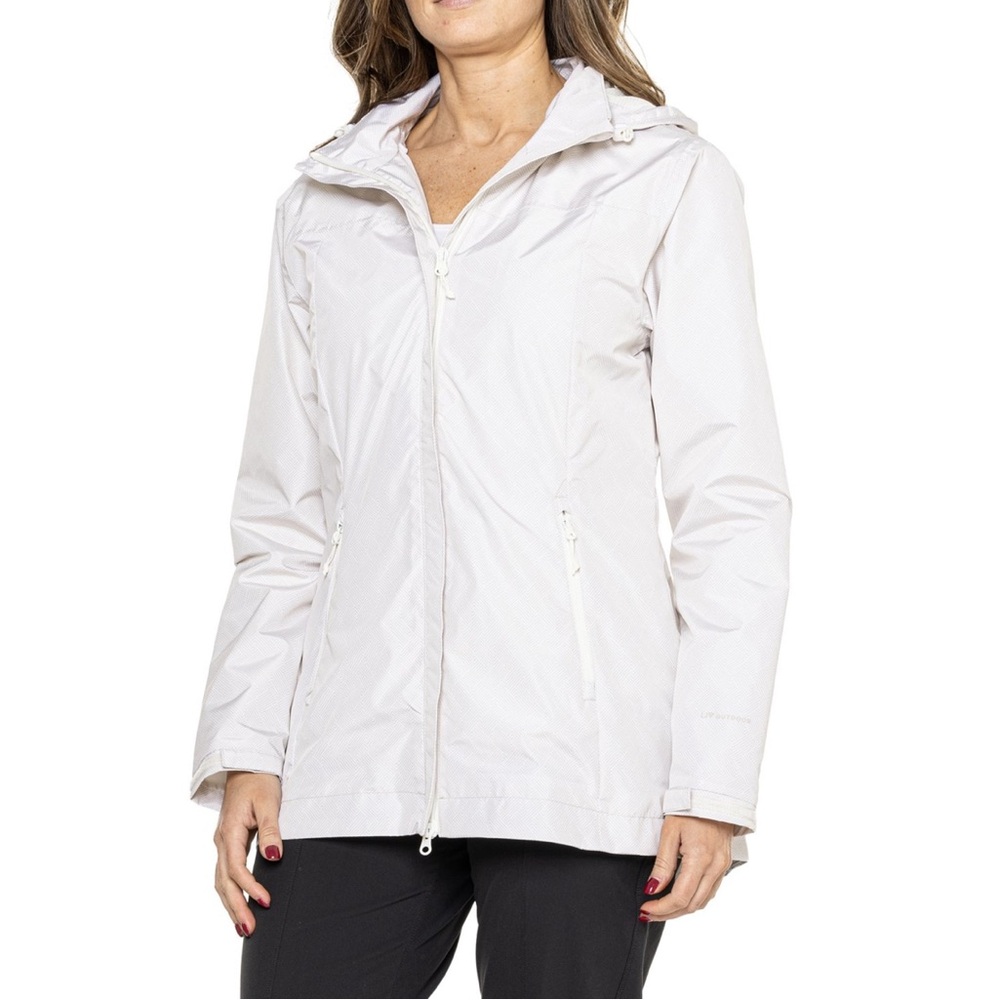 LIV OUTDOOR Nimbus Hooded Rain Shell Jacket - Mesh Lined